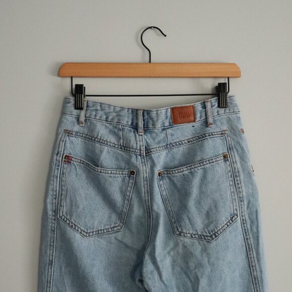 BDG Women's Sz 25 Blue Light Wash Mom High-Rise Skinny 5-Pocket Jeans - Picture 7 of 14